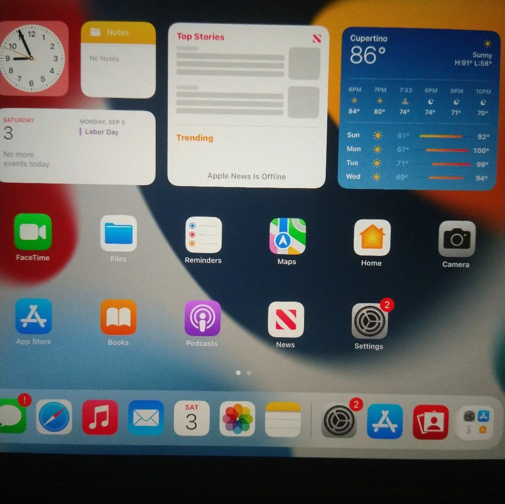 Apple iPad air 2 ,.64gb 9.7